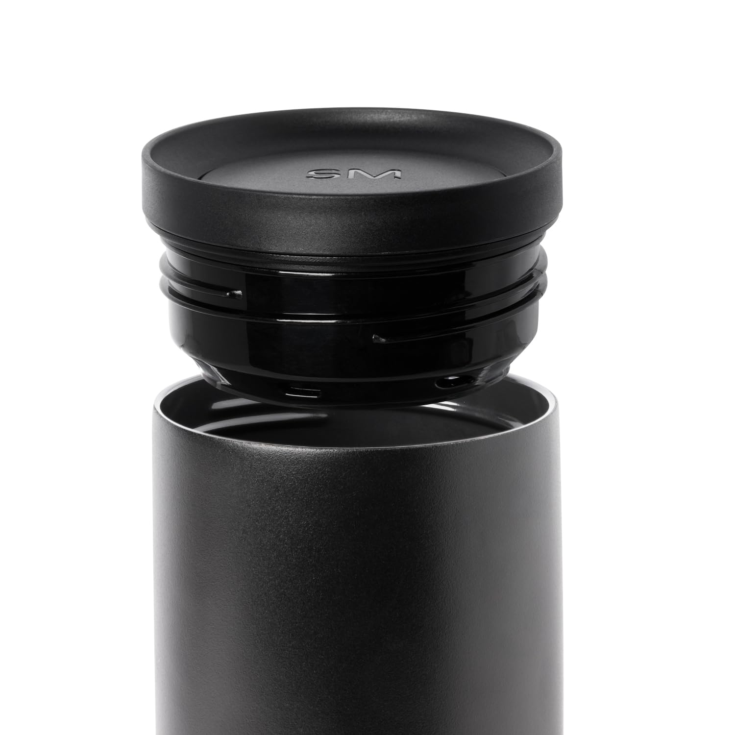 Simple Modern 360-degree push-button lid top view for effortless sipping