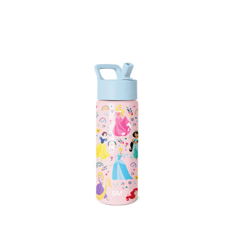 Simple Modern Disney Princess bottle front view showing design and durable finish