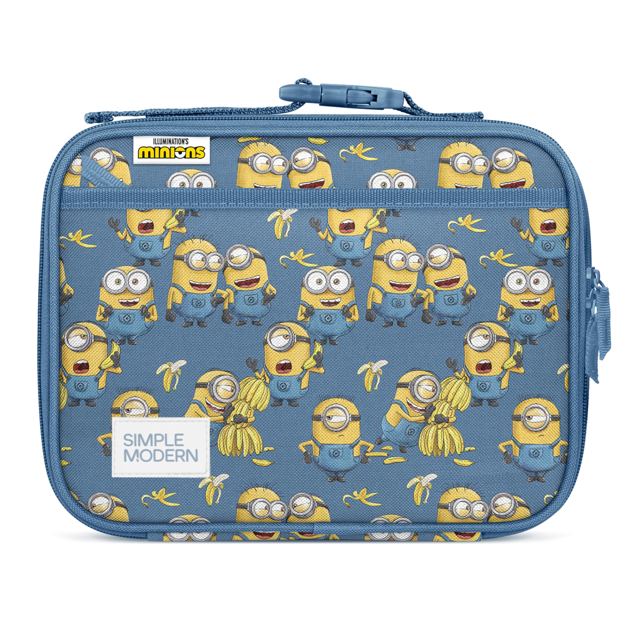 Simple Modern Hadley front view with Minions design showing kid-friendly style and durability