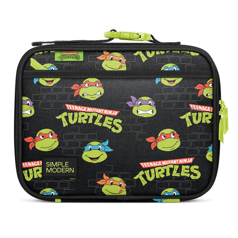 Simple Modern Hadley front view Teenage Mutant Ninja Turtles design shows fun pattern and appeal