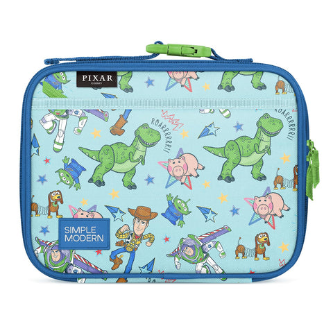 Simple Modern Hadley front view with Toy Story print showing fun design and easy carry