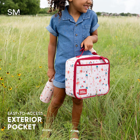 Simple Modern Hadley inside a kids backpack demonstrating convenient transport for school