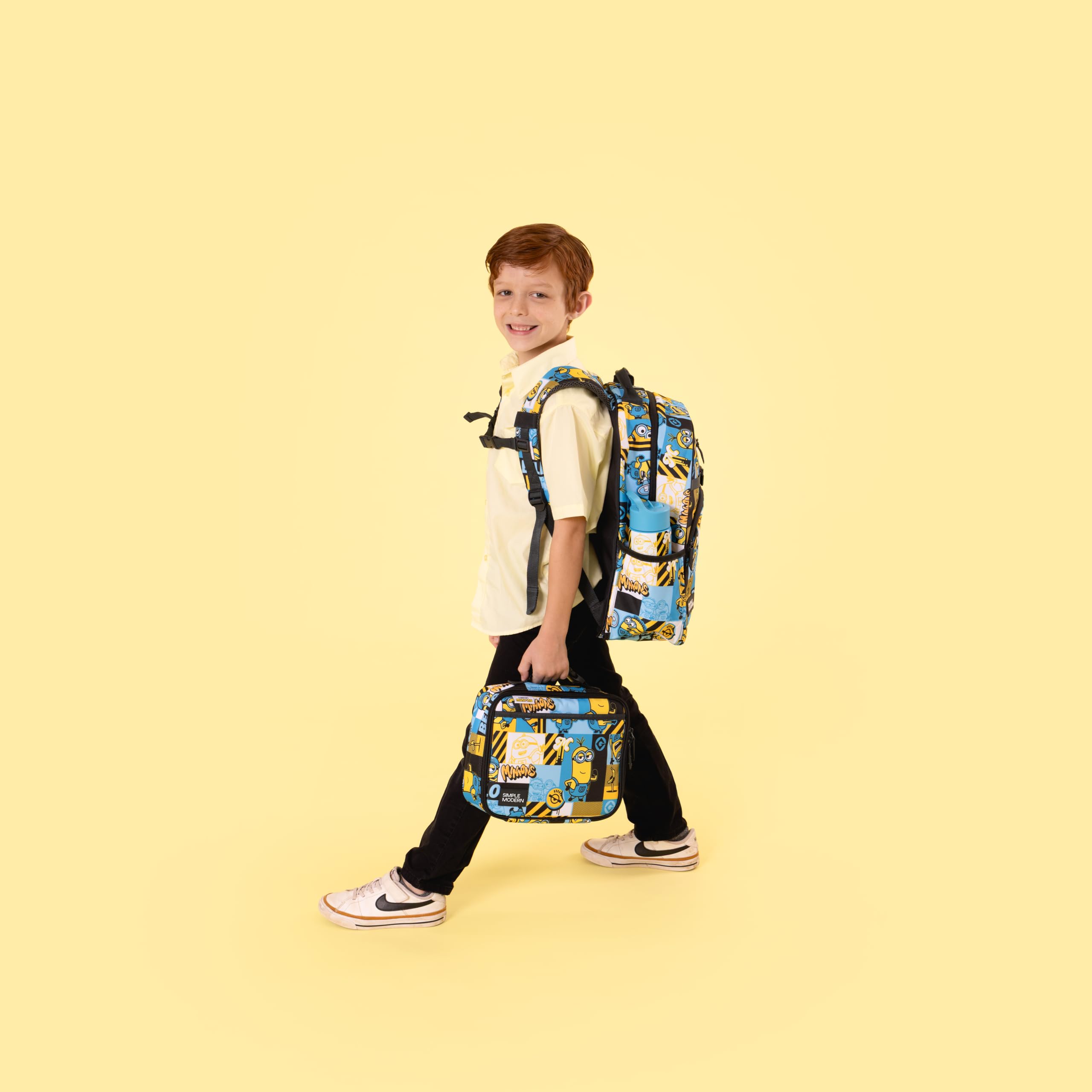 Simple Modern Hadley Minions fitted with Porter bento box to show packing benefit