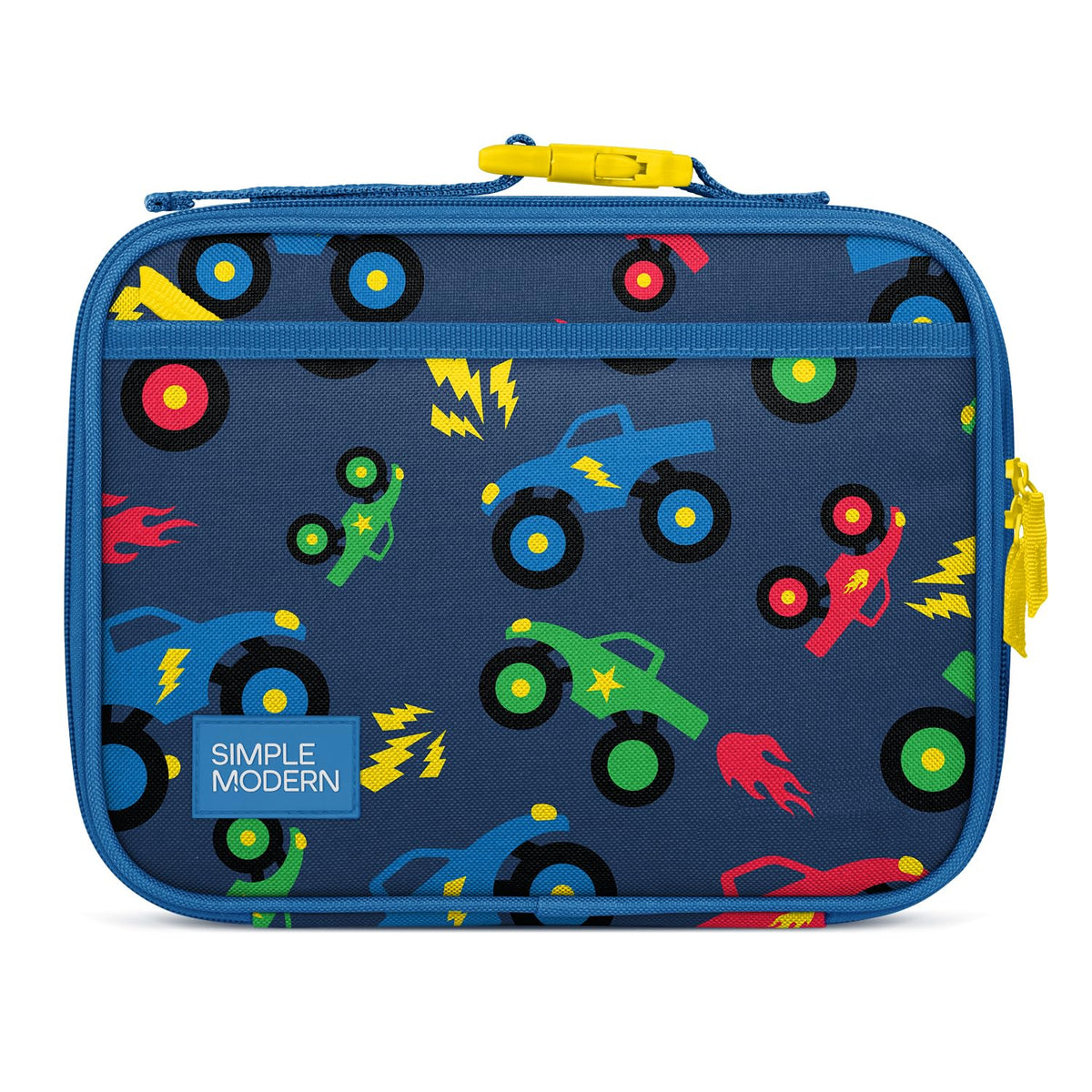 Simple Modern Hadley front view showing Monster Truck design and easy grab handle
