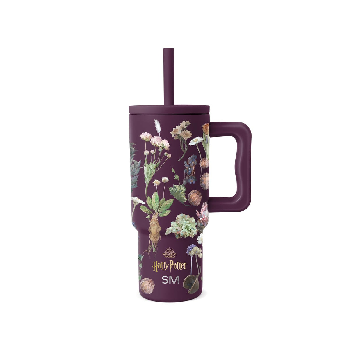 Simple Modern Harry Potter front view showing insulated 24oz tumbler benefit
