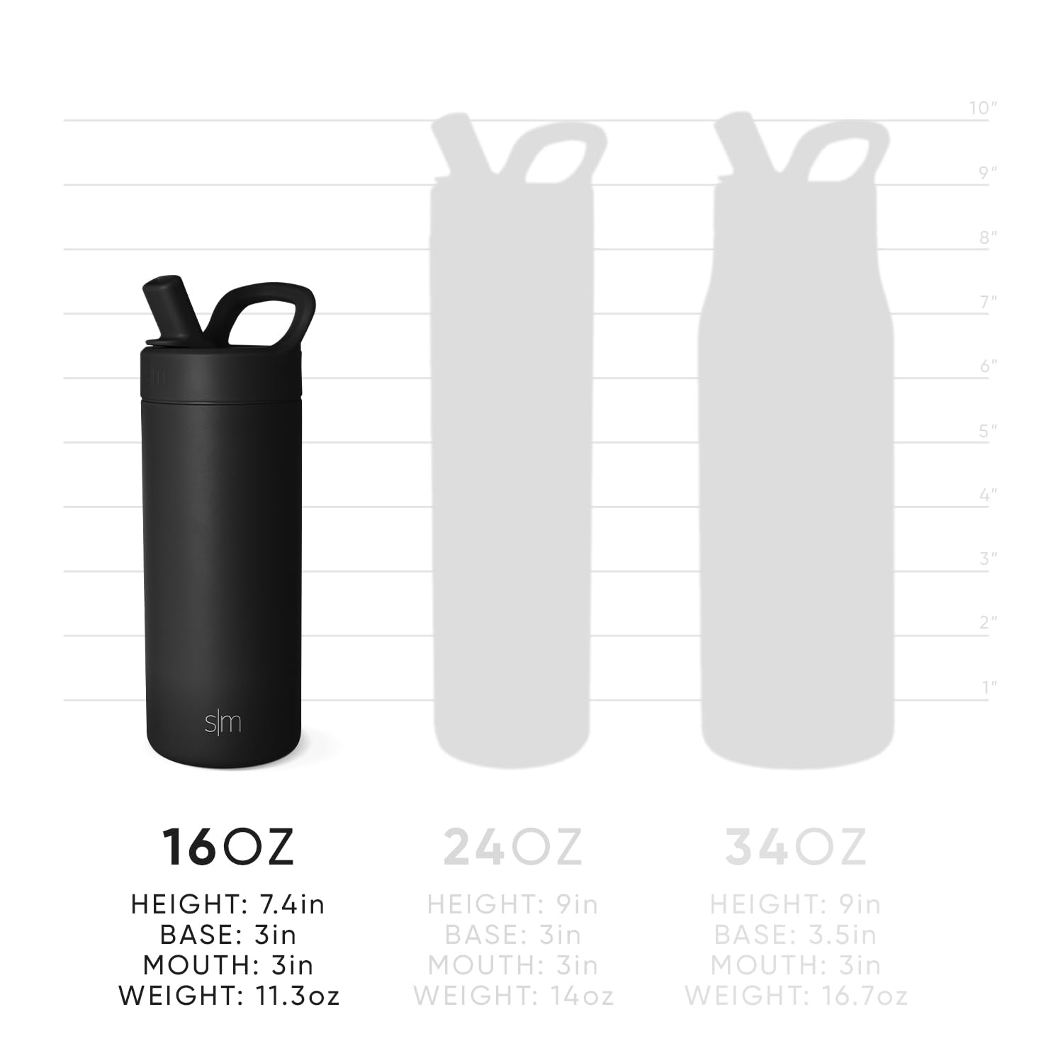 Simple Modern cutaway illustrating double-wall vacuum insulation for long cold retention