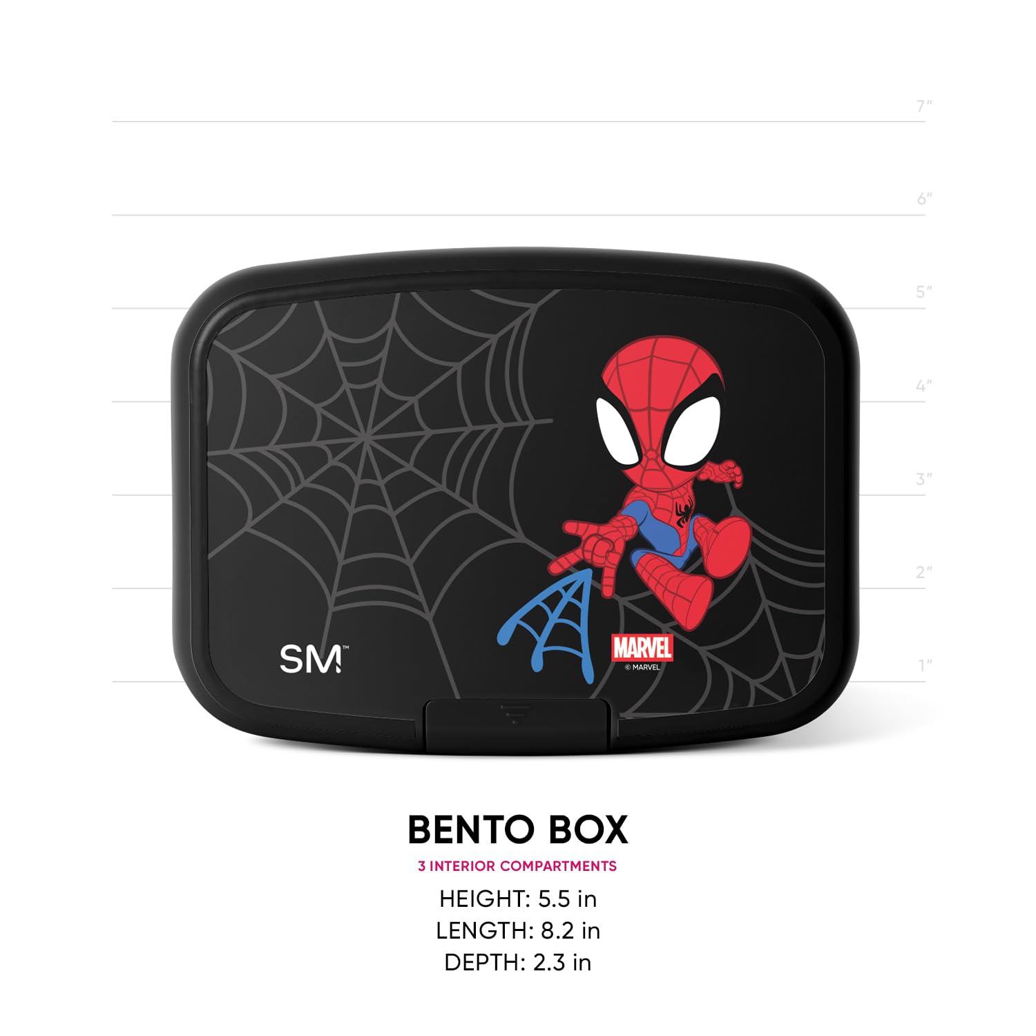 Simple Modern Spidey in use with child carrying it showing kid-friendly, durable design