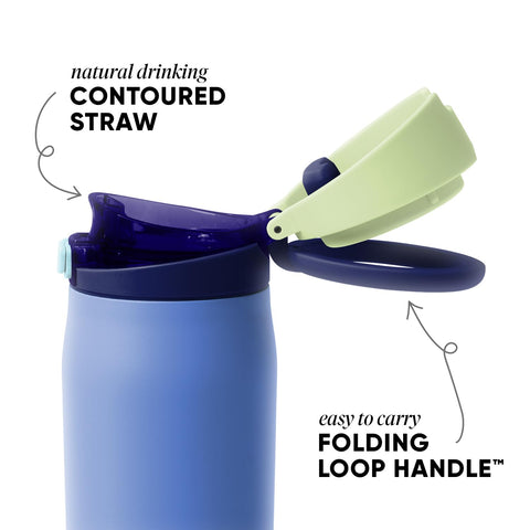 Simple Modern Mesa Loop covered straw close-up protecting sip area and cleanliness