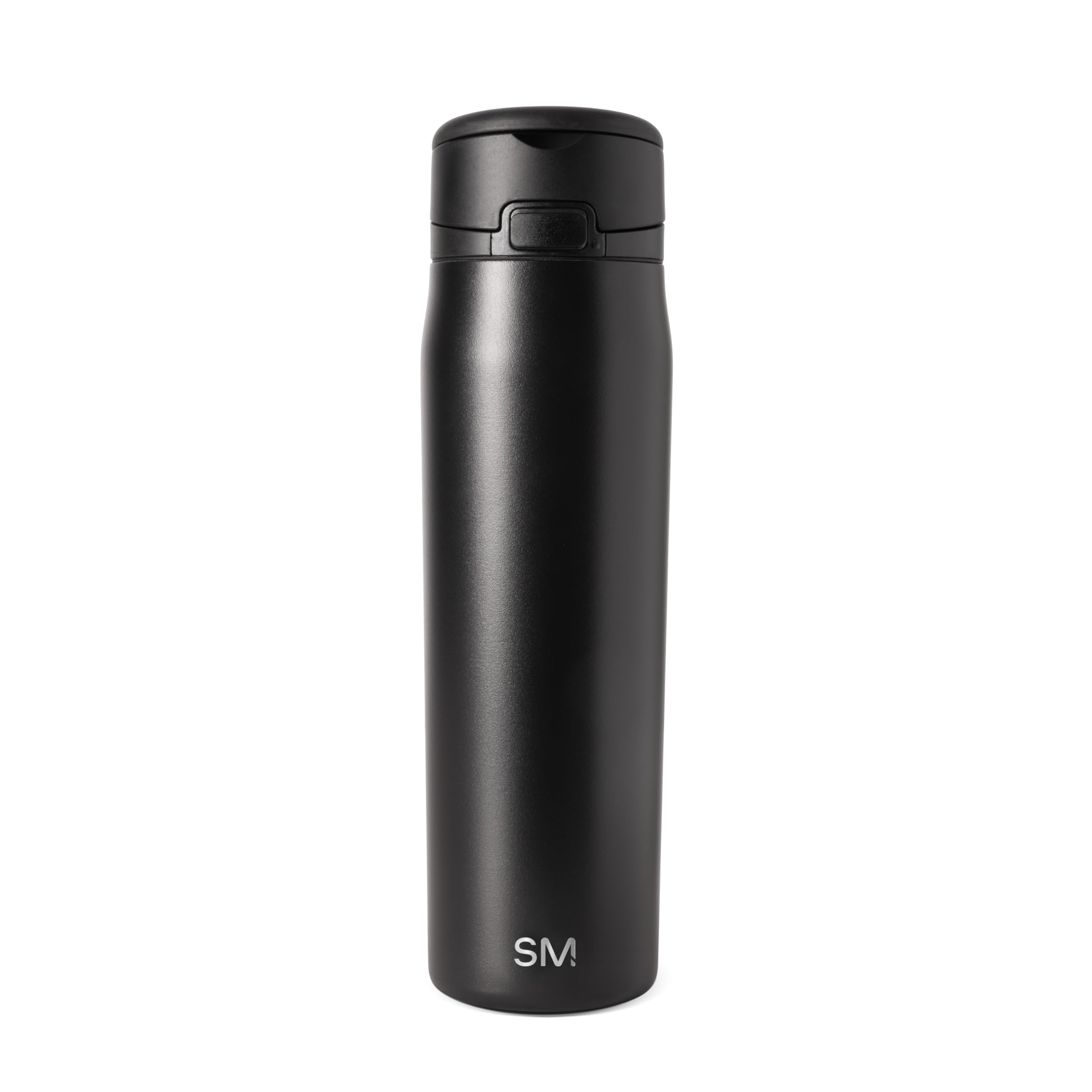 Simple Modern Mesa Loop front view showing sleek black finish and benefit of stylish portability