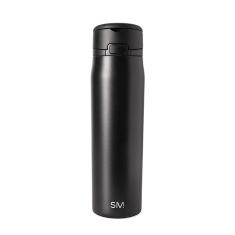 Simple Modern Mesa Loop front view showing sleek black finish and benefit of stylish portability