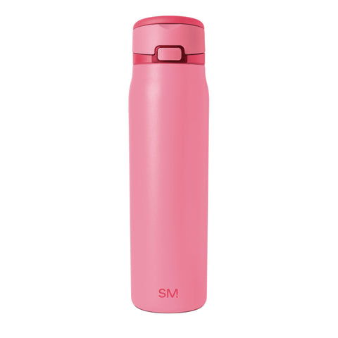 Simple Modern Mesa Loop front view showing pink finish and handle benefit grip