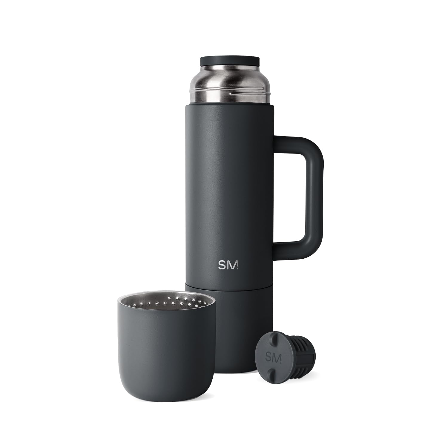 Simple Modern Roam front view showing graphite finish and travel-friendly design benefit