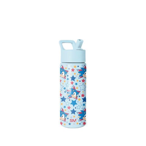 Simple Modern Sonic front packaging showing bottle design and color, kid appeal