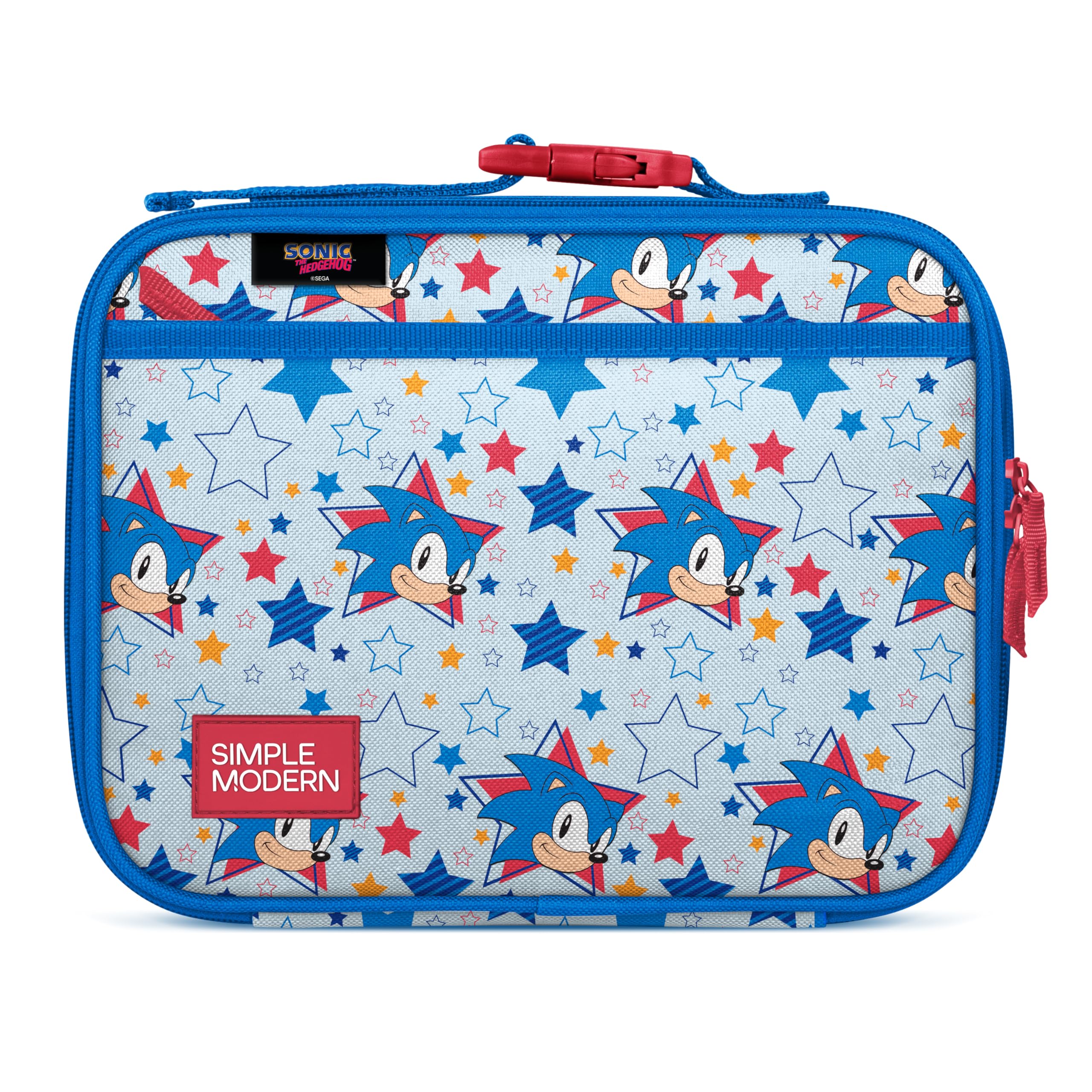 Simple Modern Sonic front view shows kid‑friendly design and durable carry benefit