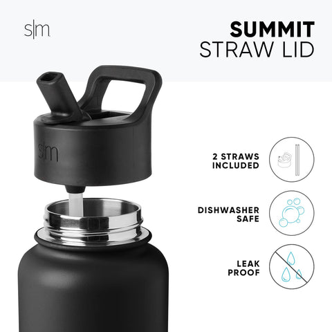 Simple Modern cutaway illustrating vacuum insulated stainless steel for cold retention
