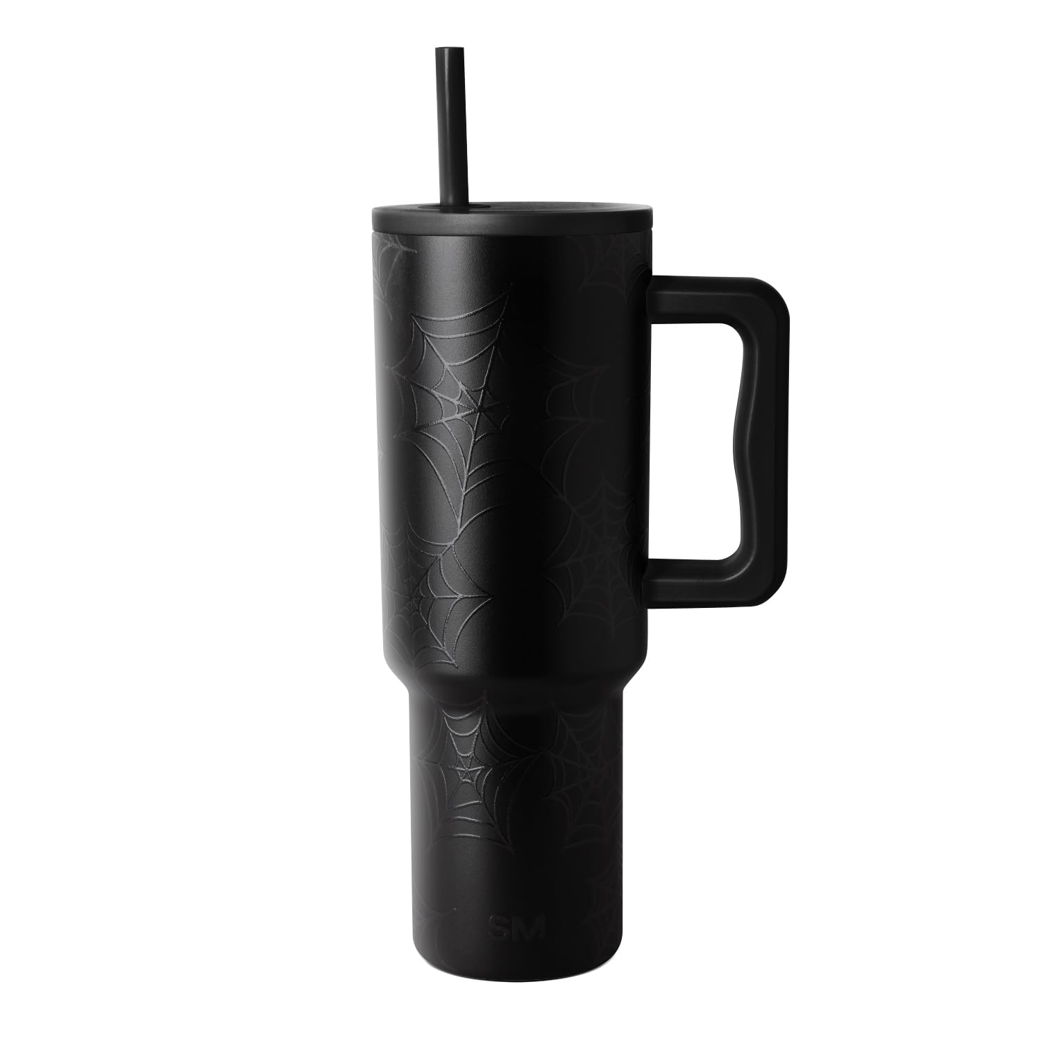 Simple Modern front view showing spiderweb design and 40oz capacity for seasonal style
