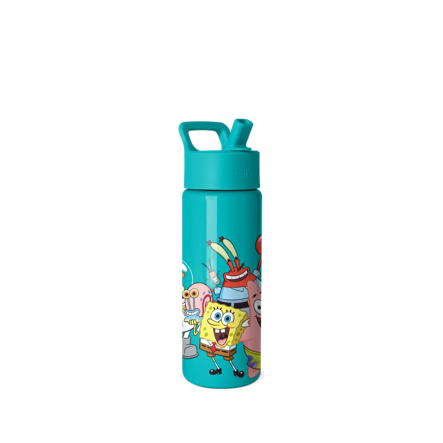 Simple Modern SpongeBob front view showing fun kid-friendly design and durable build
