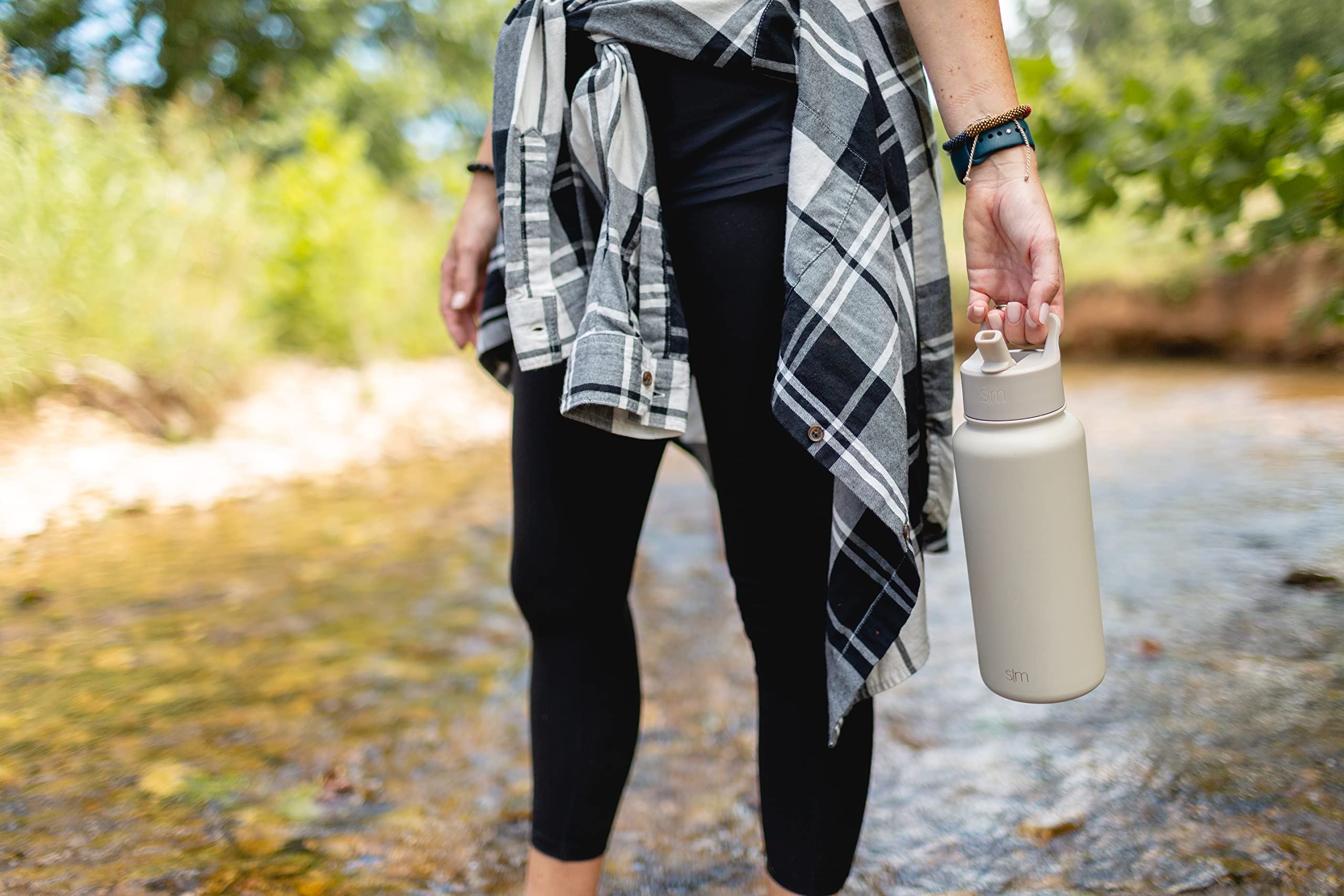 Simple Modern textured exterior close-up showing sweat-free finish and grip
