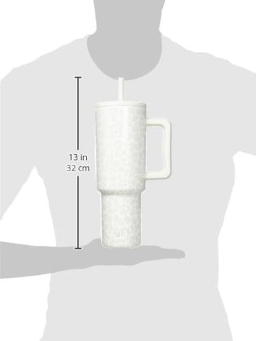 Simple Modern straw lid detail showing spill-reducing design and dishwasher-safe parts