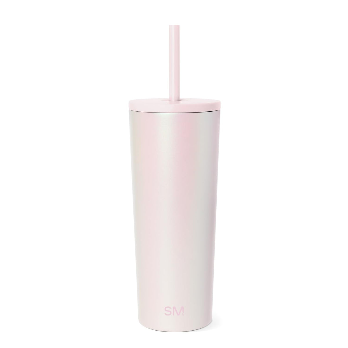 Simple Modern front view showing pearlescent finish and sleek silhouette for stylish sipping