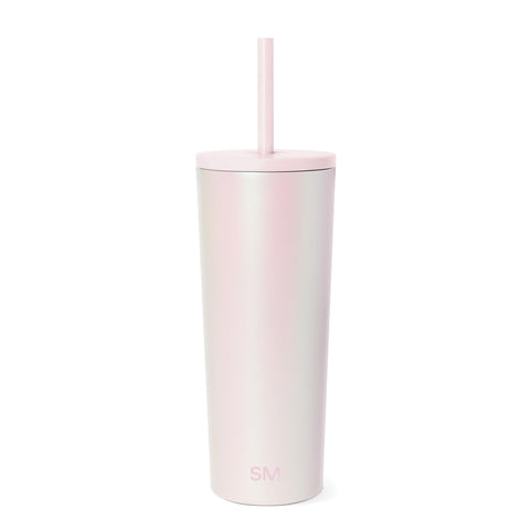 Simple Modern front view showing pearlescent finish and sleek silhouette for stylish sipping