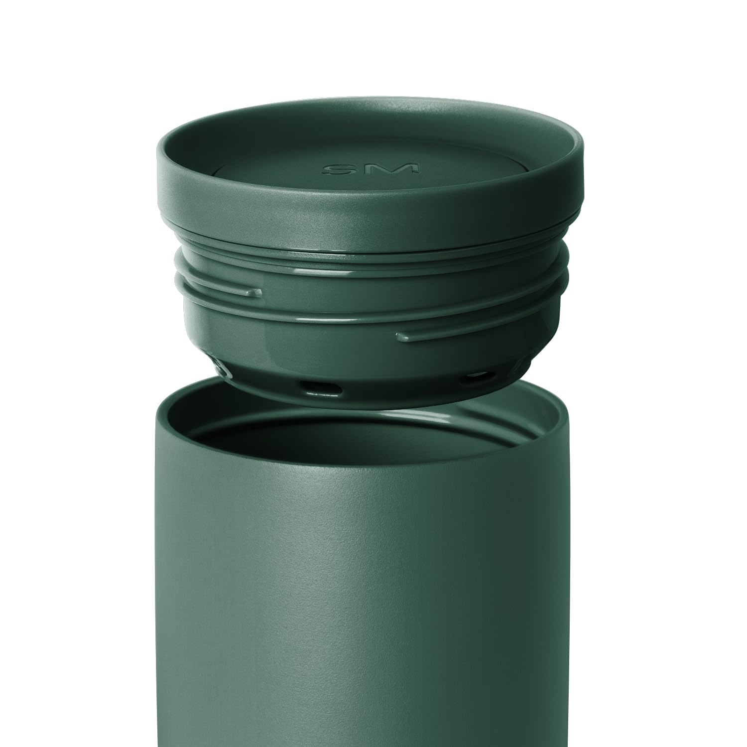 Simple Modern ceramic-lined interior close-up preserving true coffee flavor and resisting metallic taste