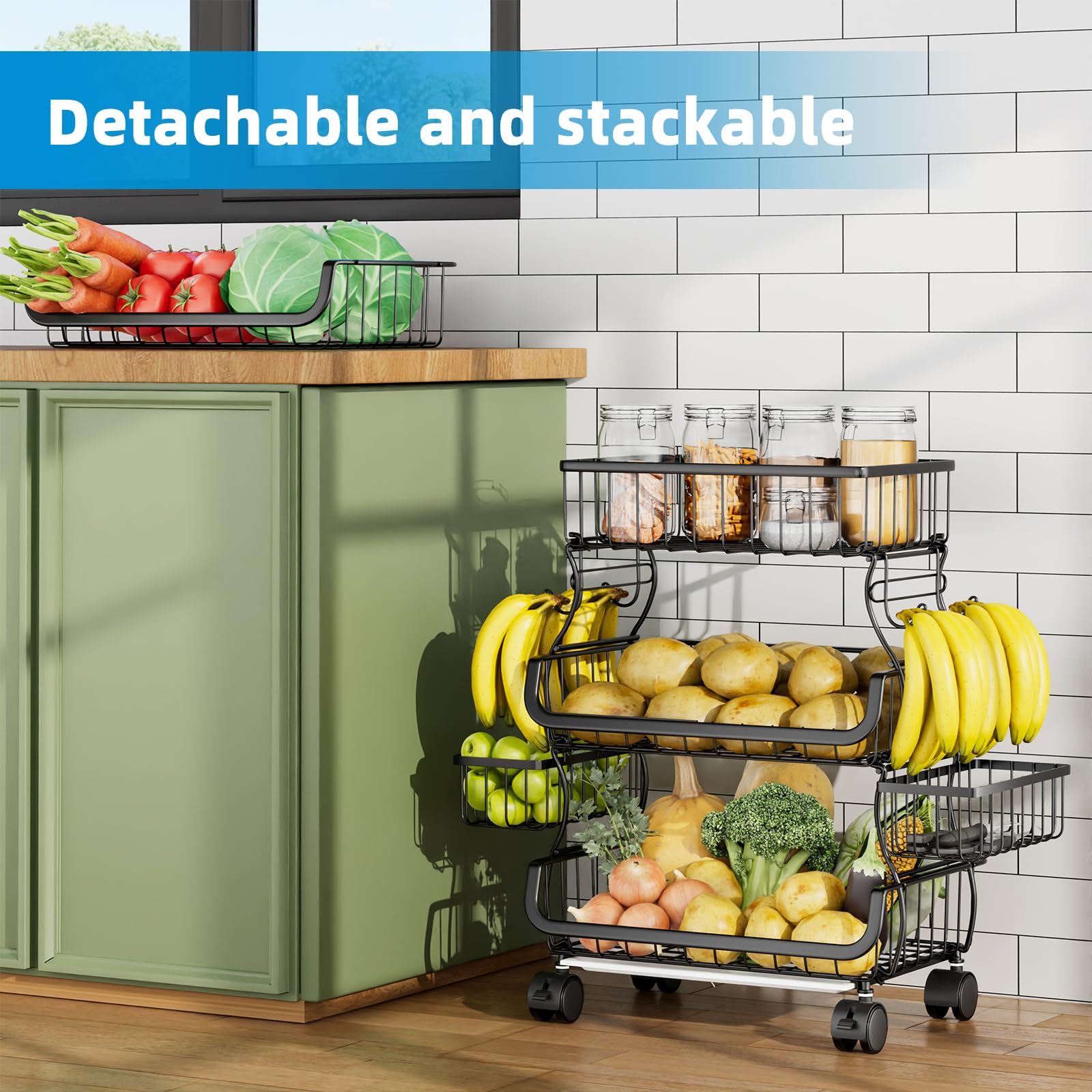 Simple Trending removable bottom tray catching drips for cleaner floors