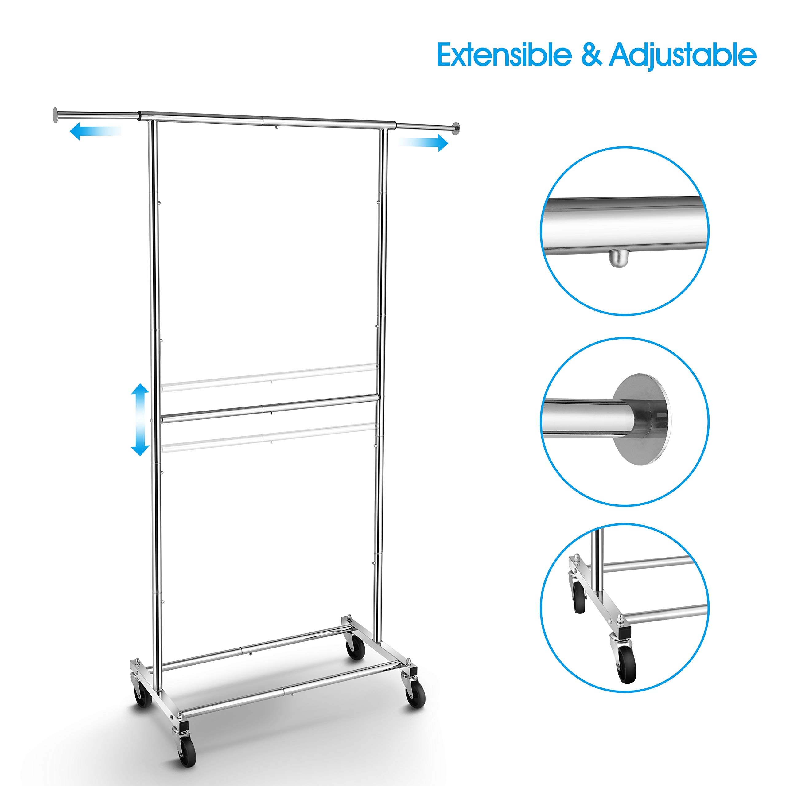 Simple Trending caster wheels and base showing mobility and locking stability benefit