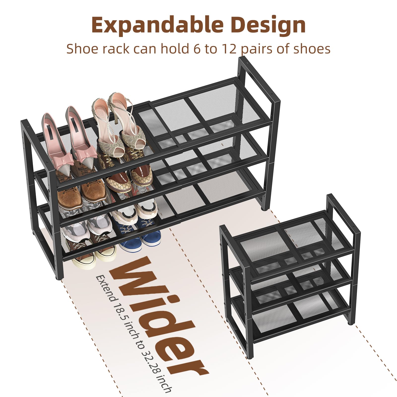 Simple Trending adjustable foot detail providing stable leveling on uneven floors