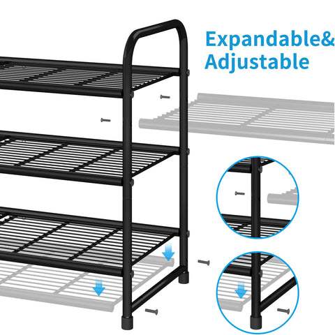 Simple Trending close-up of wire grid shelf showing durable finish benefit