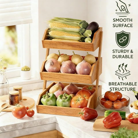 Simple Trending side profile highlighting ventilated shelves for airflow benefit