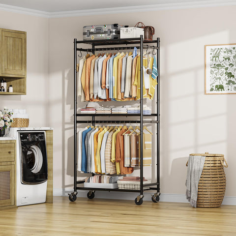 Simple Trending top shelf with luggage showing extra storage and versatile use