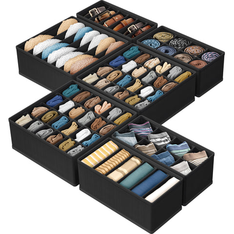 Simple Houseware front view of 7-piece set showing neat compartments and easy access