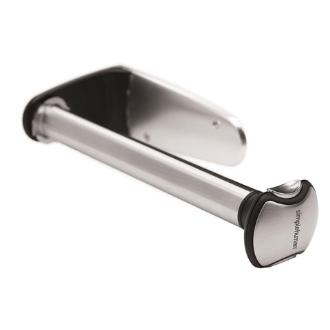 simplehuman brushed stainless finish detail resisting fingerprints and matching appliances