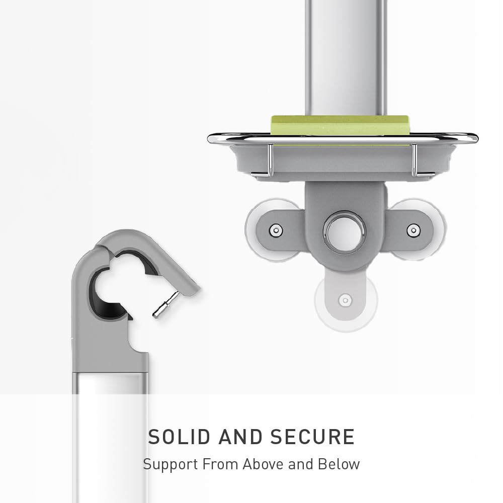 simplehuman caddy in shower with multiple users illustrating family convenience