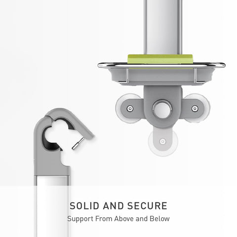 simplehuman caddy in shower with multiple users illustrating family convenience