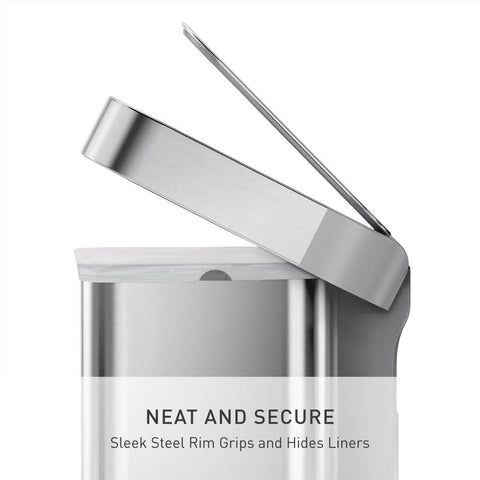 simplehuman liner pocket dispensing Code M liner for fast, tidy refills