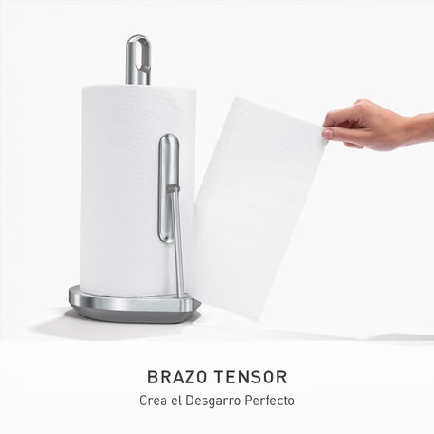 simplehuman weighted base detail demonstrating stable non‑slip countertop support