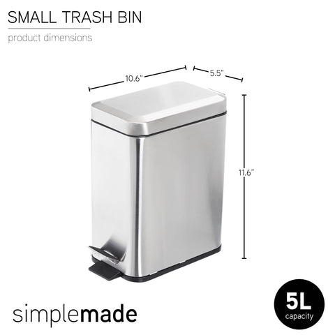 SIMPLEMADE beside toilet to show scale and space-saving advantage