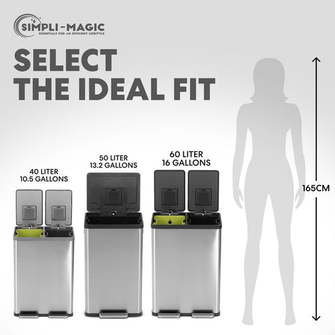 SIMPLI-MAGIC close-up pedal showing durable foot step for hygienic use