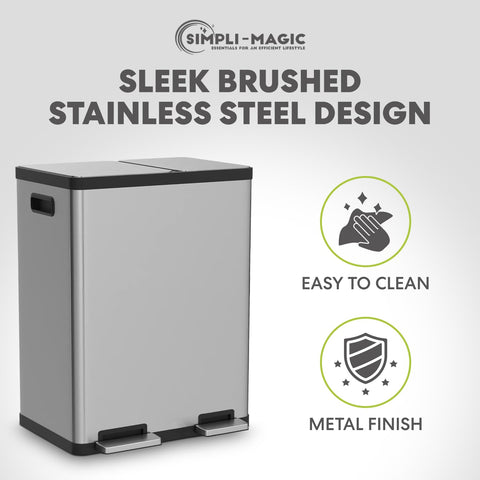 SIMPLI-MAGIC built-in filter holder for better odor control benefit