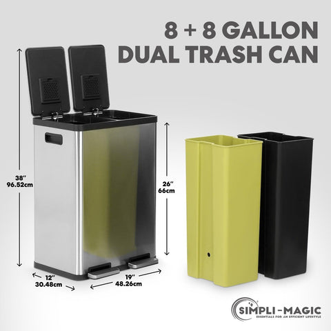SIMPLI-MAGIC filter holder showing odor control for fresher kitchen