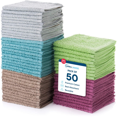 SIMPLI-MAGIC front pack view showing 50-count and multicolor selection benefit