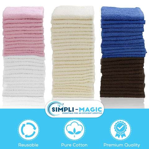 SIMPLI-MAGIC towel in gym bag illustrating portability and quick-dry convenience