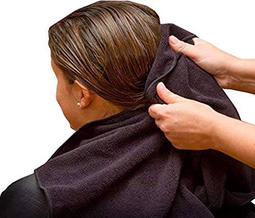 SIMPLI-MAGIC towel in salon setting demonstrating professional look