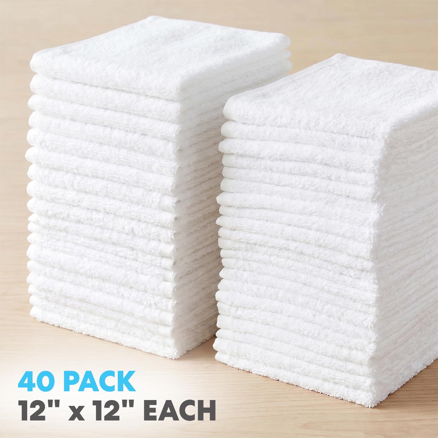 SIMPLI-MAGIC pile ready for laundry emphasizing machine-washable convenience
