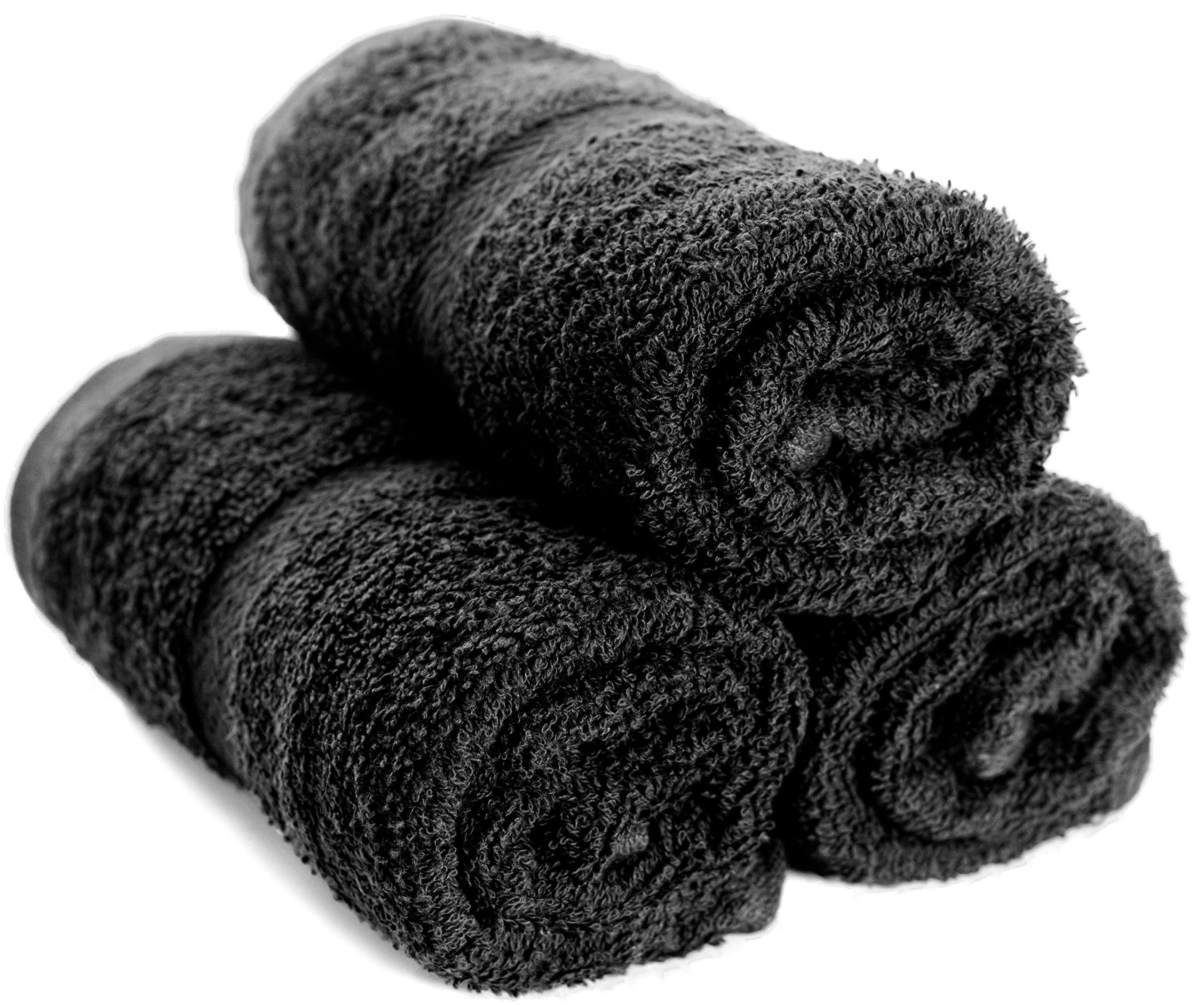 SIMPLI-MAGIC towel held by hand showing 16x27 size scale