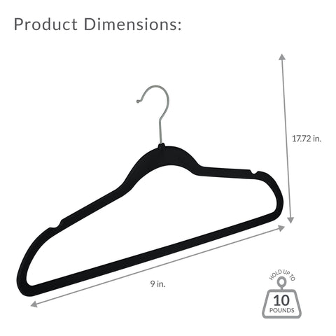 Simplify metallic hook detail on hanger for smooth hanging and easy rotation on rods