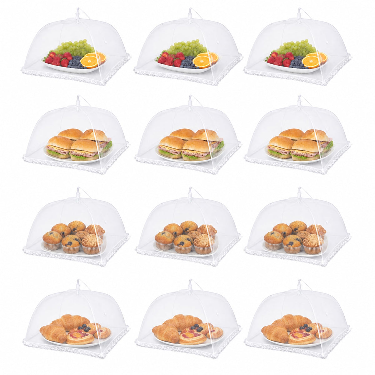 Simply Genius front packaging showing 12-pack mesh covers protecting plates