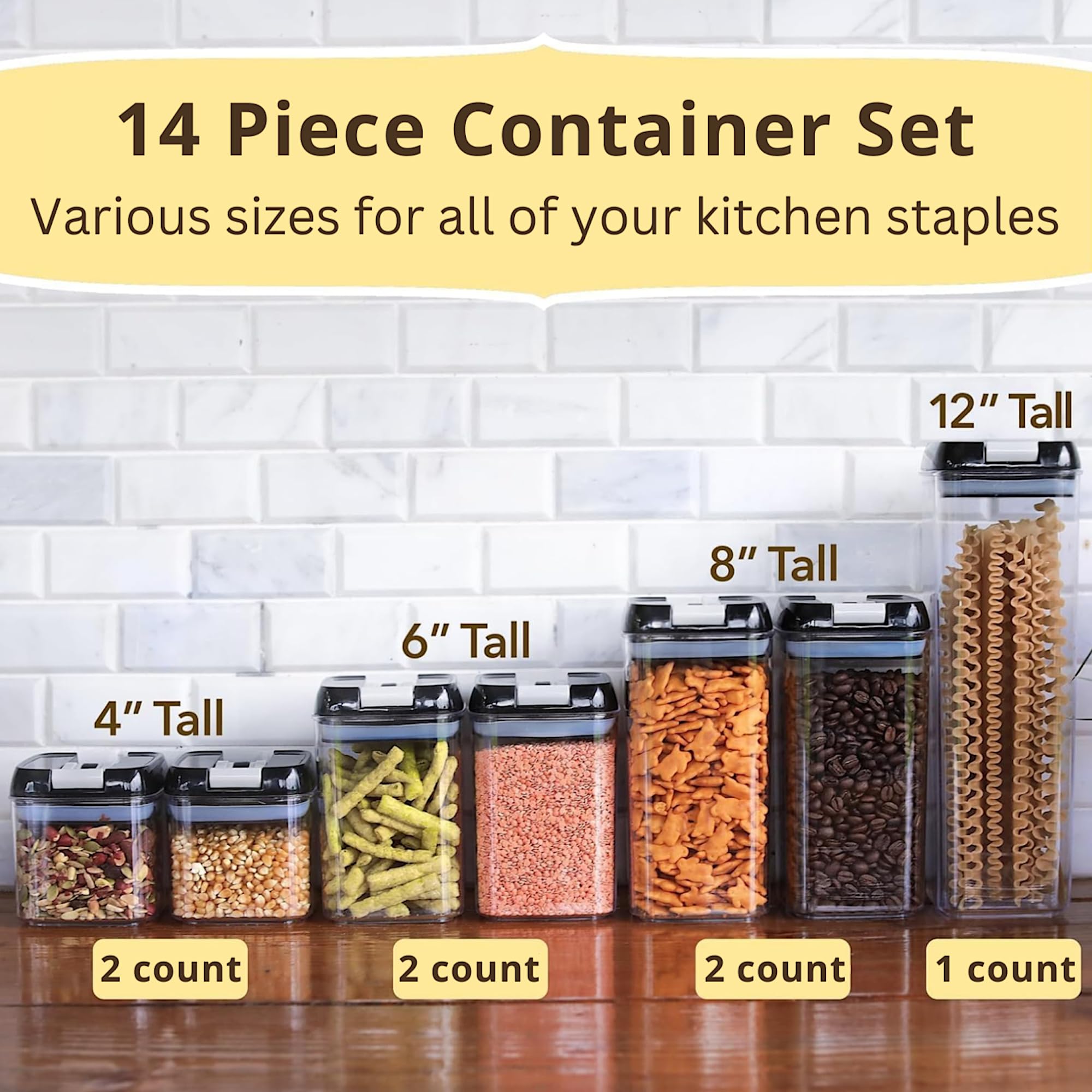 Simply Gourmet container filled with cereal for easy portion access